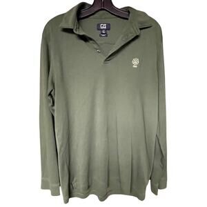 Cutter and Buck 1910 long sleeve polo Peruvian cotton men’s size L